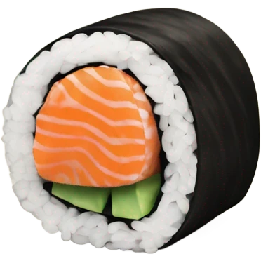 Hand roll sushi emoji