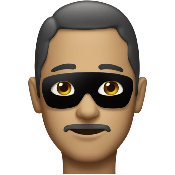 yn wearing shiesty mask emoji