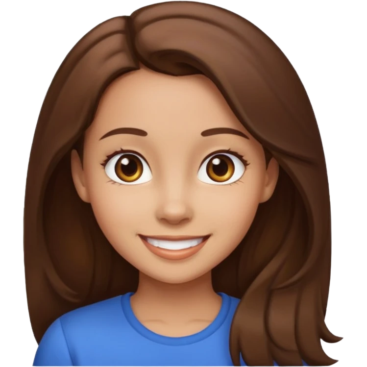 Girl with massive forehead  emoji