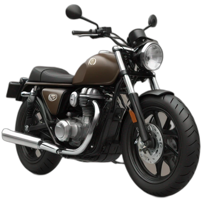 Svartpilen 401 motorcycle brown emoji