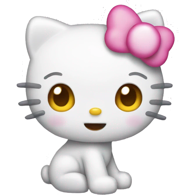 Hello kitty emoji
