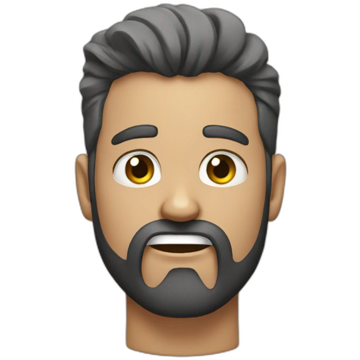 beard gay rage emoji