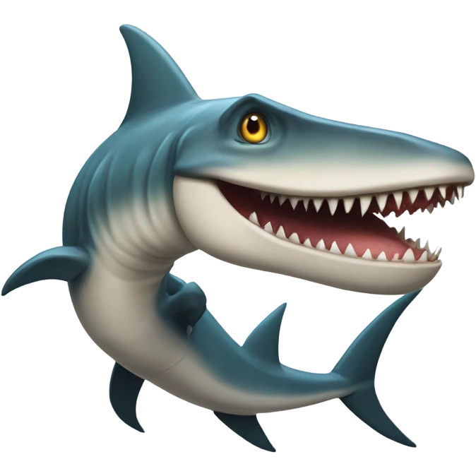 dinosaur shark emoji