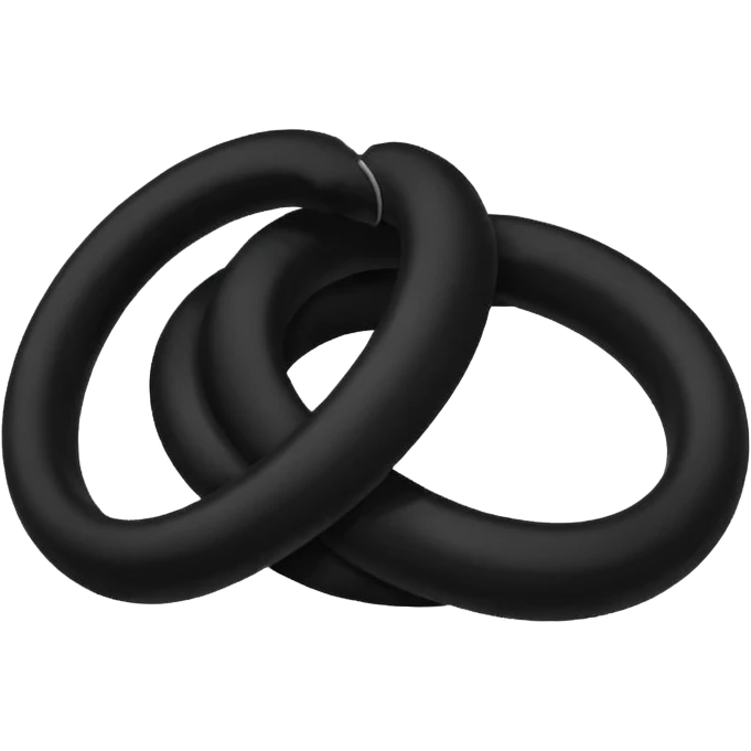 hair tie for tying hair emoji