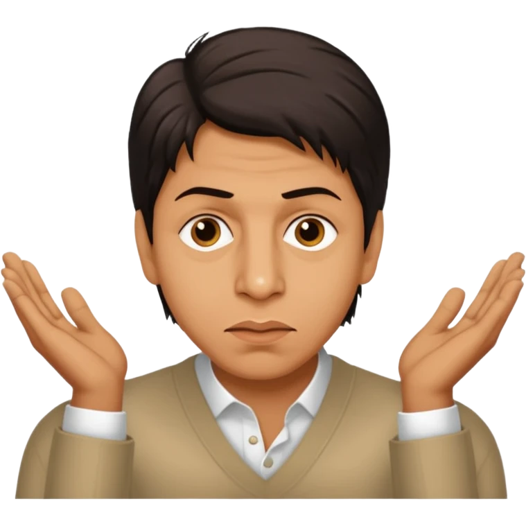 Sharukh Khan hakla meme emoji