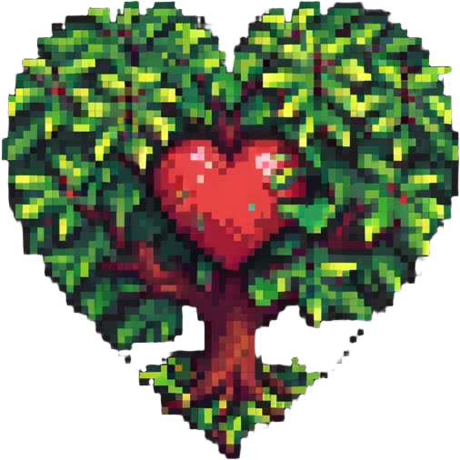 tree heart emoji