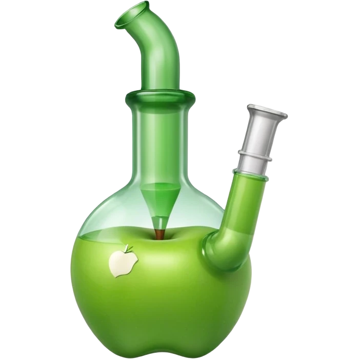 glass bong apple style emoji emoji