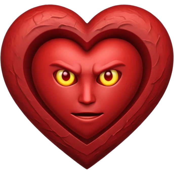 heart creepy vibes emoji