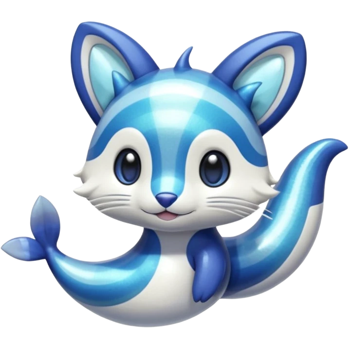 Oceanic Hydrothermal Shiny Glossy Glassy Hydroelectric Whirly Camerupt-Furret-Meowstic-Wailmer-fusion-hybrid (full body) emoji