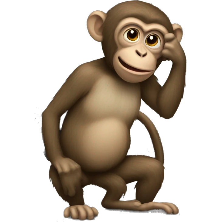monkey watch tv emoji