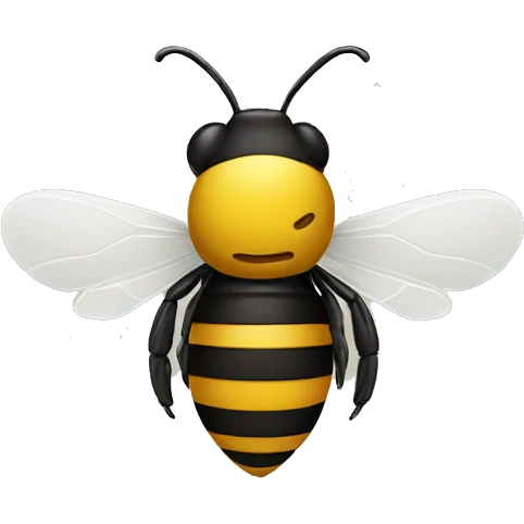 designer bee emoji