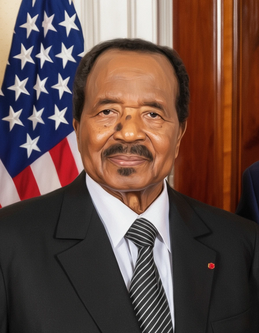 Пол Бийя в слегка рисованном, но при этом объемном стиле emoji