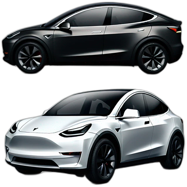 Tesla model y emoji