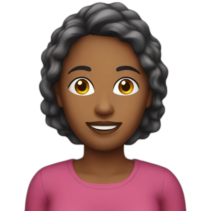 Mulher barbuda emoji