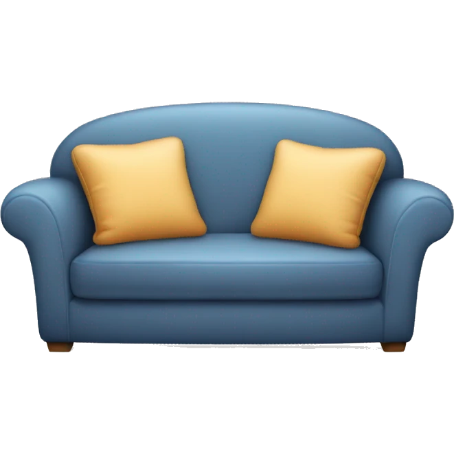 Cozy sofa emoji