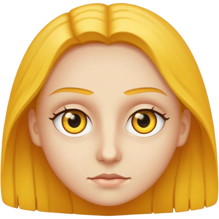 YELLOW EYES  DARK CIRCLES emoji