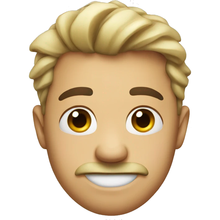 A face that scrunches his chin emoji