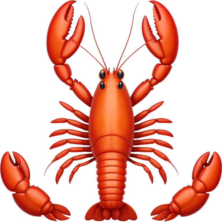 White lobster  emoji