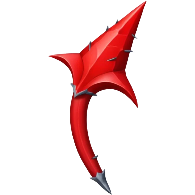 red thorn  emoji
