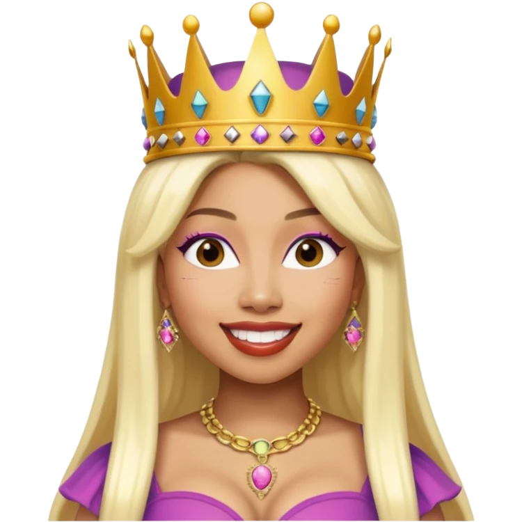nicki minaj in roman reloaded emoji