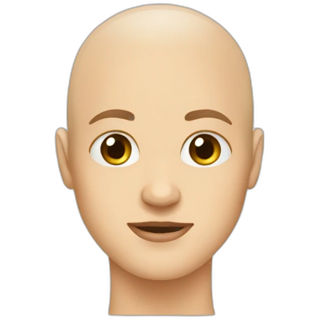 Alopecia emoji