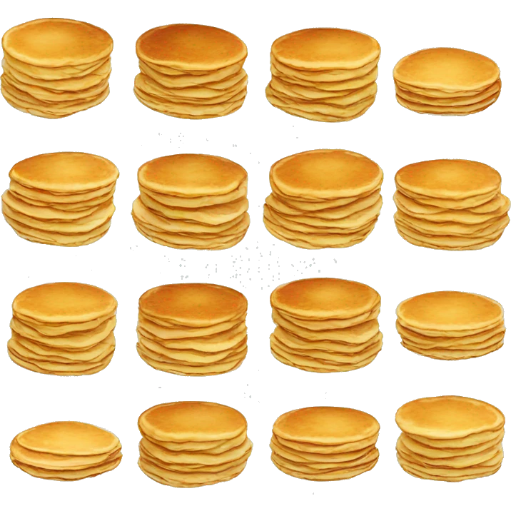1 billion pancakes ￼ emoji