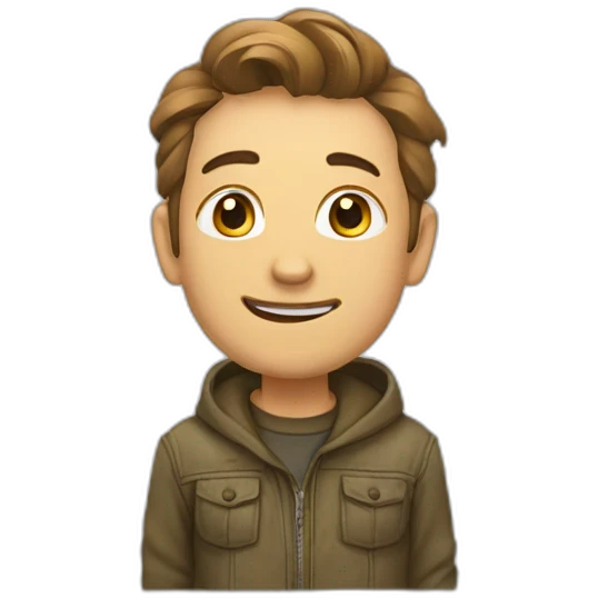 Смеющийся кот emoji