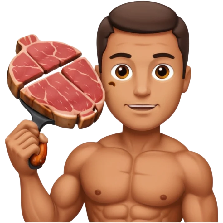 Guy beating meat emoji