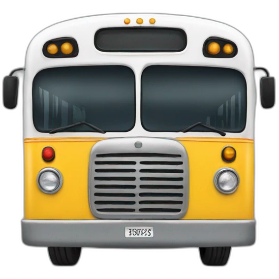 Bus emoji