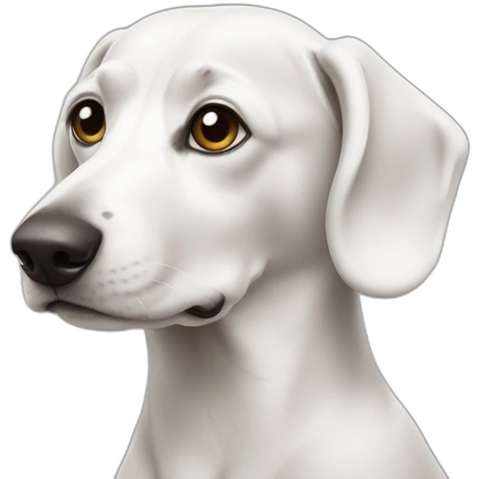 white dachschung emoji