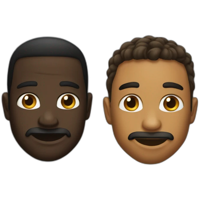 ♾️ and ♦️ but black emoji