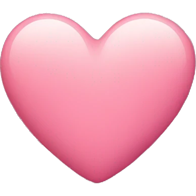Pink heart emoji