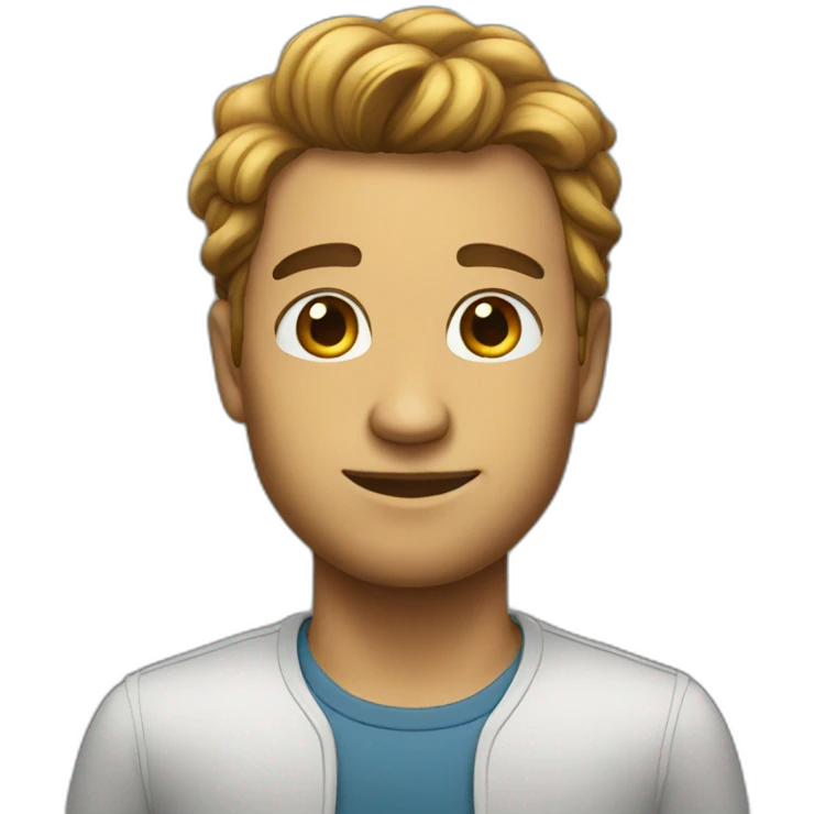 tall good looking emoji