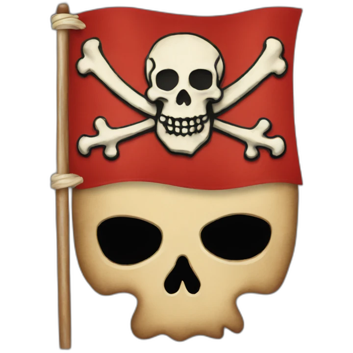 Pirate flag emoji