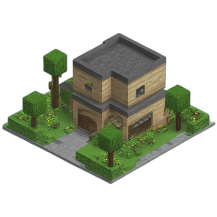 Mincraft street emoji