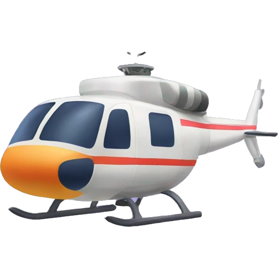 genderfluid helicopter  emoji