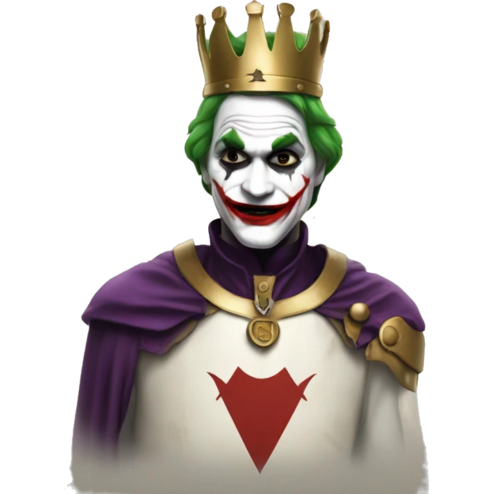 Joker in knights Templar  emoji