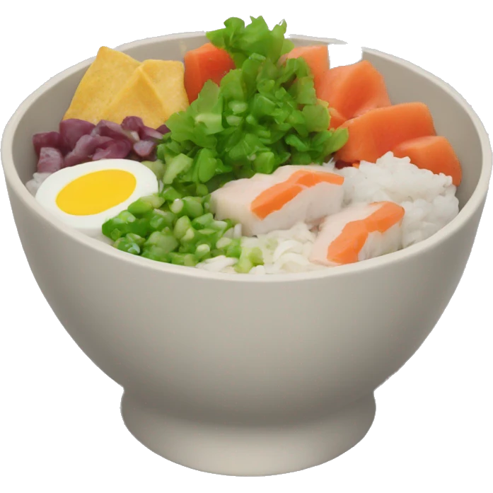 poke bowl emoji