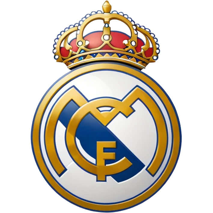 Real Madrid logo drawing  emoji