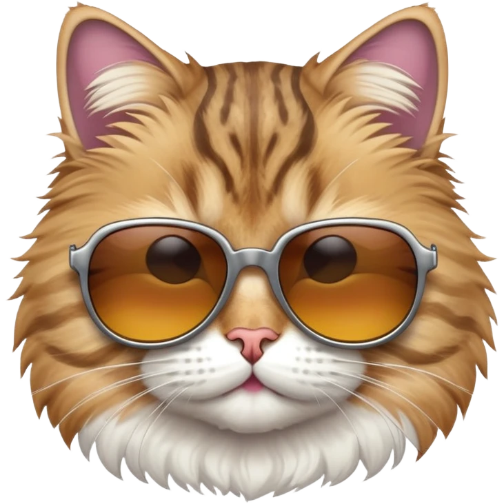 Cat wearing sunglasses emoji
