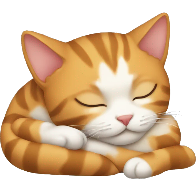 sleeping cat emoji