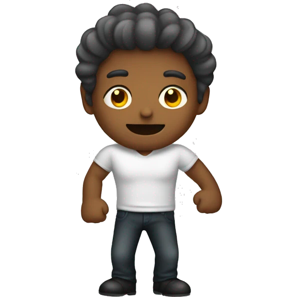 hombre con un brazo de metal emoji