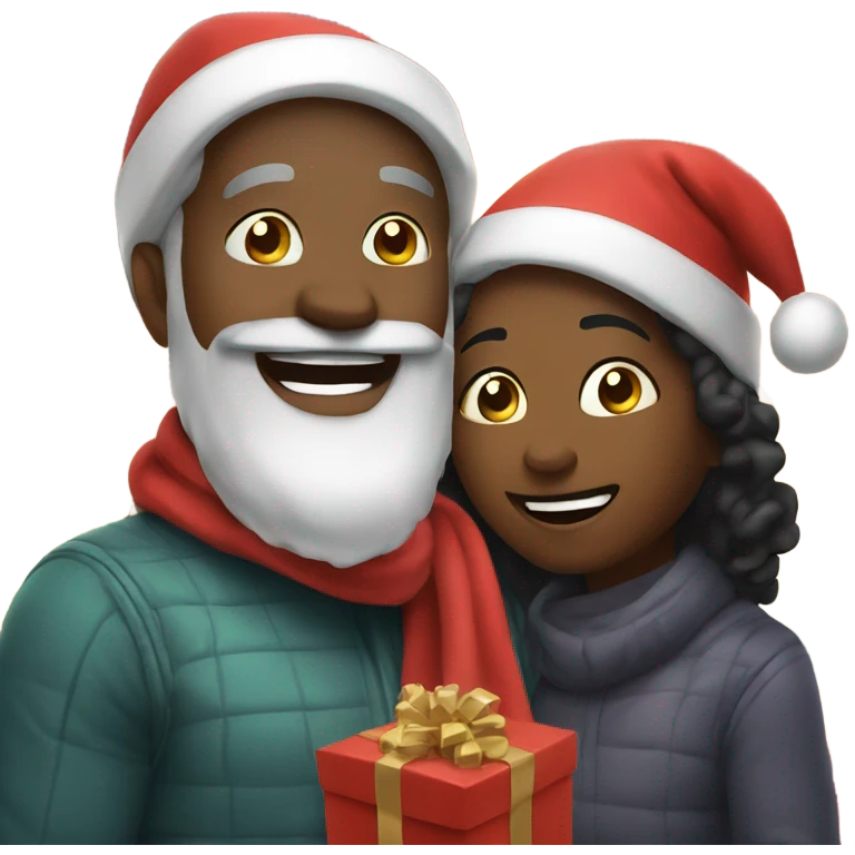 happy holiday moments together emoji
