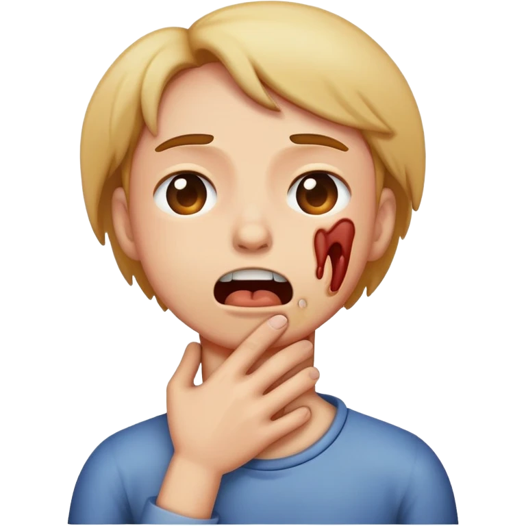  choking emoji