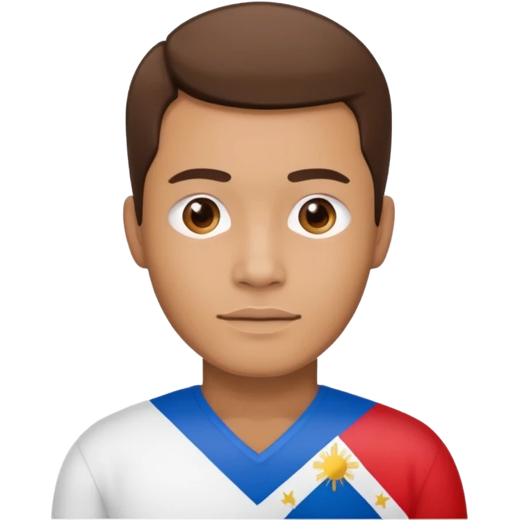 Guy with Philippines flag emoji