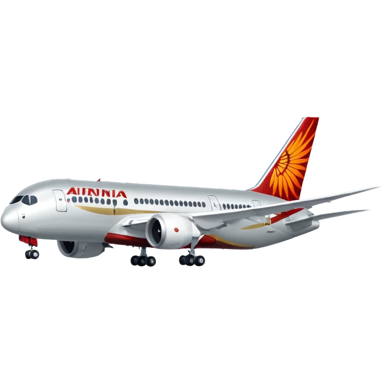 Air india b787 flight emoji