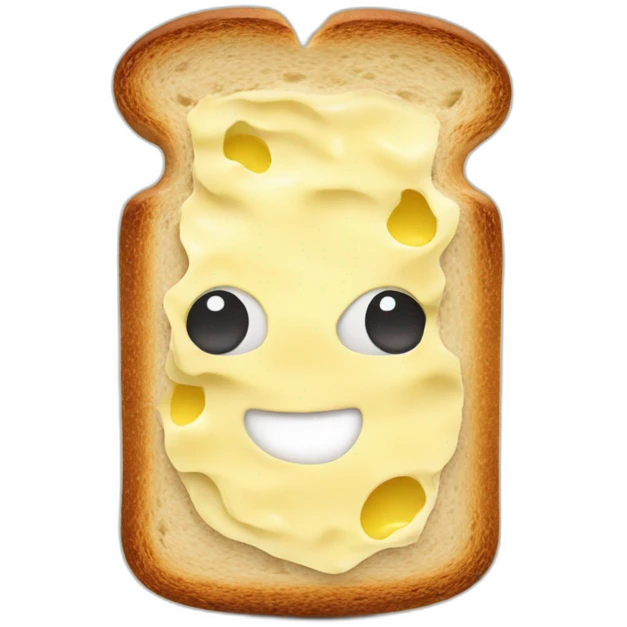 Nutteler Brot mit Butter emoji