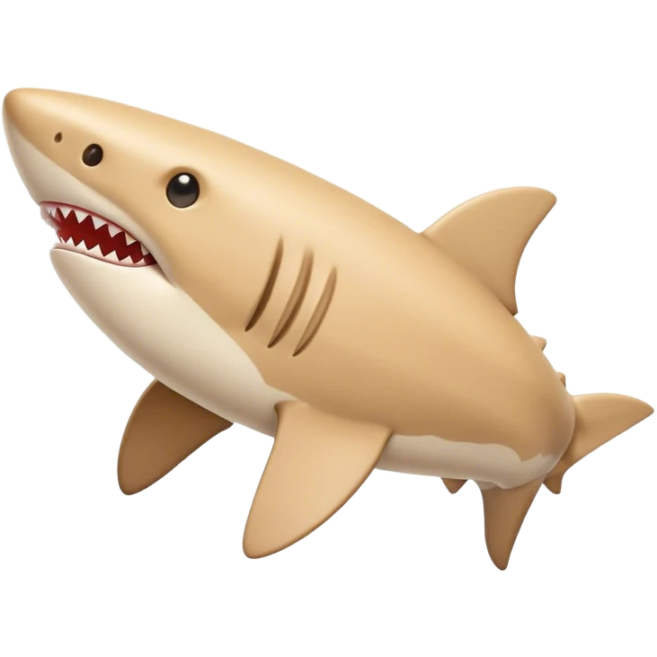 peanut shark emoji