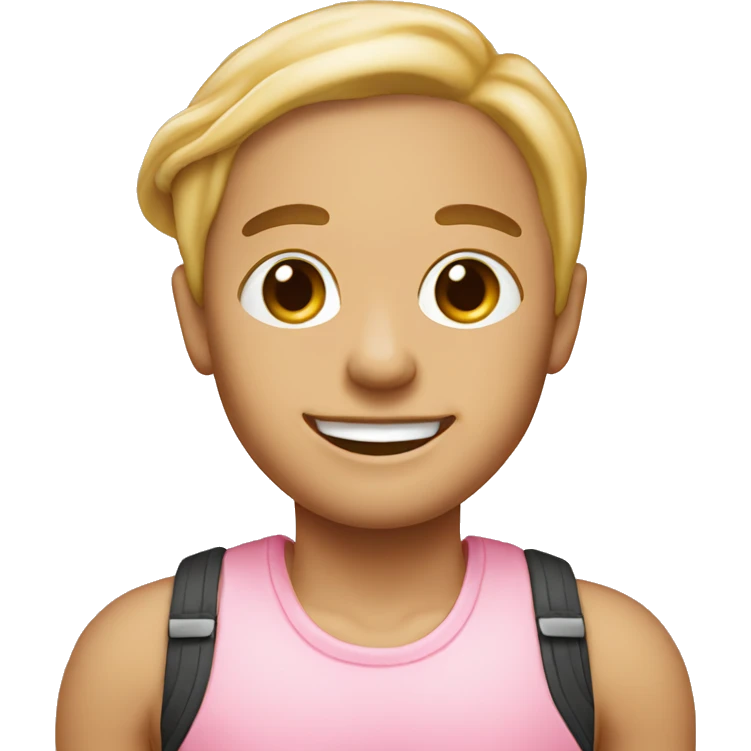 pancakes light pink berry emoji