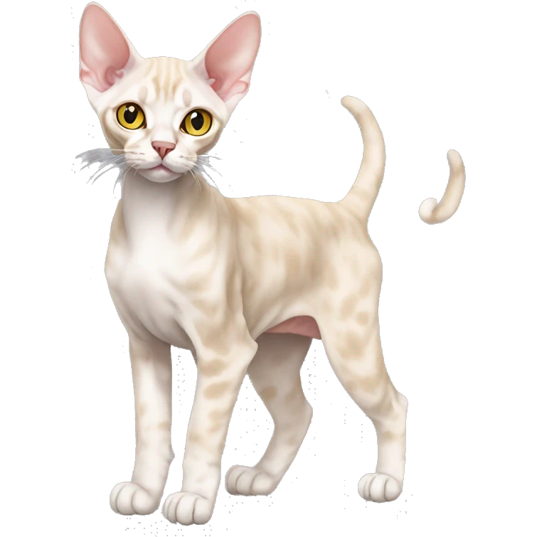 Devon Rex Full Body emoji